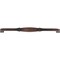 Jeffrey Alexander 192 mm Center-to-Center Brushed Oil Rubbed Bronze Audrey Cabinet Pull 278-192DBAC - alternate 8
